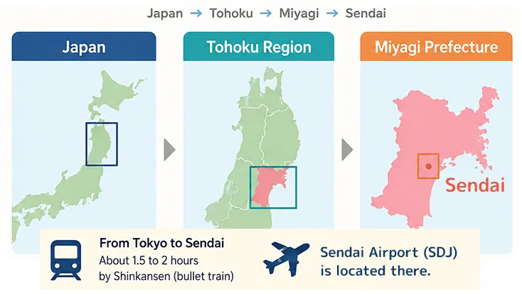 Where is Sendai,anyway